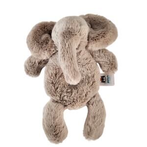 Jellycat Elephant Rattle Plush 6" Beige Soft Toy Stuffed Animal Baby Safe Gray
